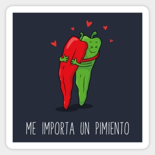 Me importa un pimiento (spanish) Sticker